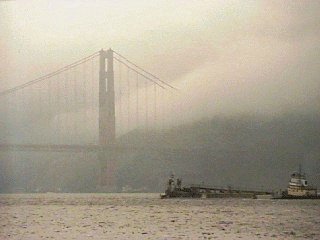 Goldengate Bridge in Fog