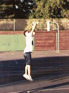 Basket Ball exercise at Gunn high scool, Haruka