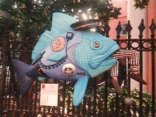 Fish Art in New Orleans