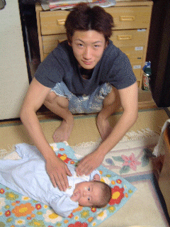 Takumi with Haruka